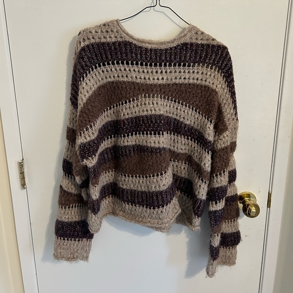 Zara Patchwork Knit Sweater - Picture 2 of 3